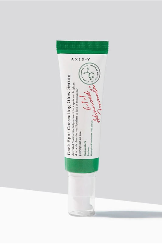 Dark spot correcting glow serum
